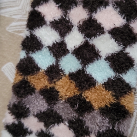 Little Miss Matched set of three 3 mix and match arm warmers, youth sized - Picture 5 of 8